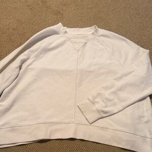 Thread & Supply women’s xs Cream Crewneck BAggy Sweater